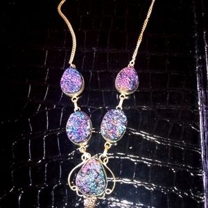 Natural gem stone Necklace.